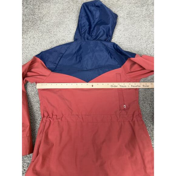 Vintage Powderhorn Mountaineering Coat Womens 10 Red Blue Hooded Ski Parka USA - Picture 13 of 16
